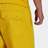 Adidas Originals Adicolor Trefoil TWILL PANTS Knitted Sweatpants Men's Yellow HC8602-