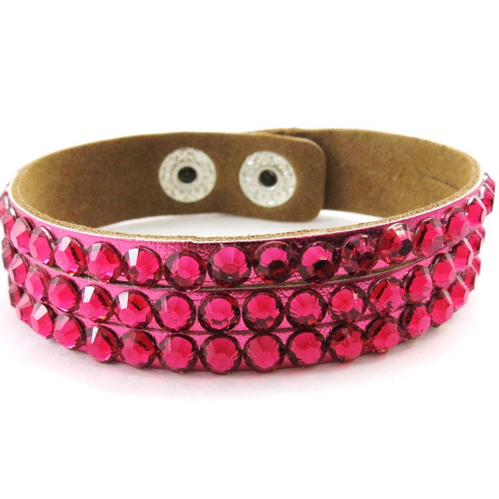 Les Trésors De Lily [J2019] - Bracelet Créateur 'Sissi' fuschia