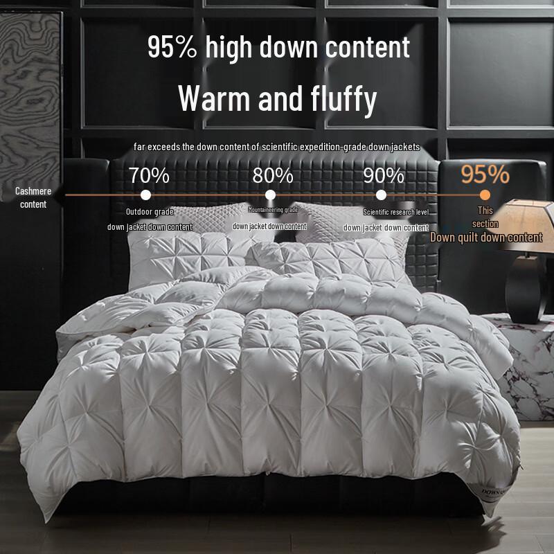 

Xihe 95% White Goose Down Winter Duvet