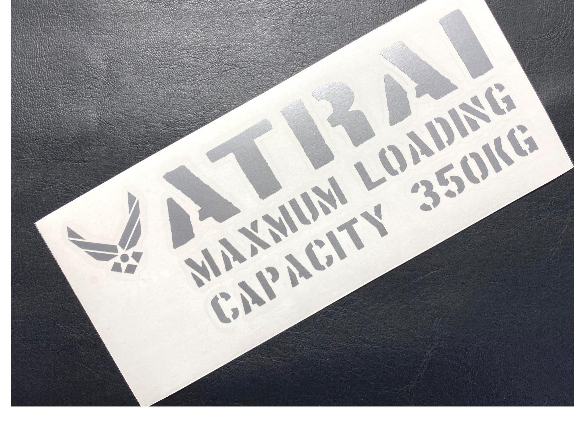 

Hyget Новый Эмблема в стиле трафарета для легкого фургона Atley Максимальная нагрузка Наклейка с вырезанными буквами (Серебряный Новый Аккумулятор) серебряный