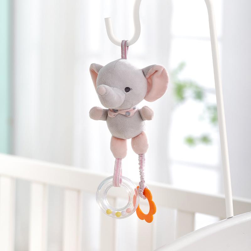 Baby Crib Hanging Plush Rattle Toy