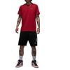 Jordan BRAND T Shirts Men's Red Crew Neck Moderate Straight Fit IB7529-687