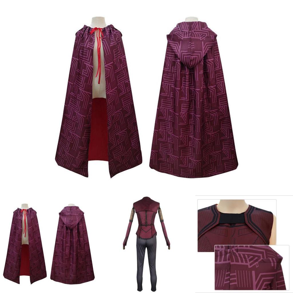 Halloween Just Got Better With The Wanda Vision Scarlet Witch Cosplay Costume Set