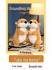 Nezha-Style Marmot Plush Toy - Soft Simulation Doll Birthday Gift