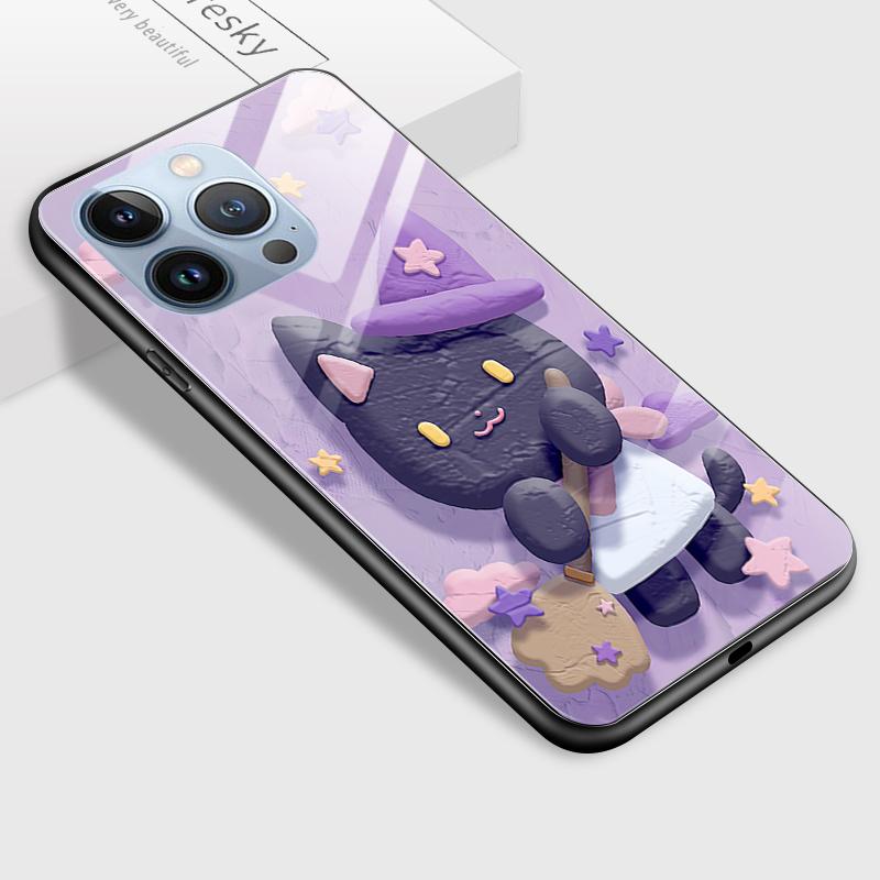 Tempered Glass Phone Case For Samsung A12 A16 A32 A53 S20FE S23 S25 Honor20 X6A 90Lite 9X Huawei Y9Prime2019 P30Lite Soft Edge Shockproof Smooth Shell