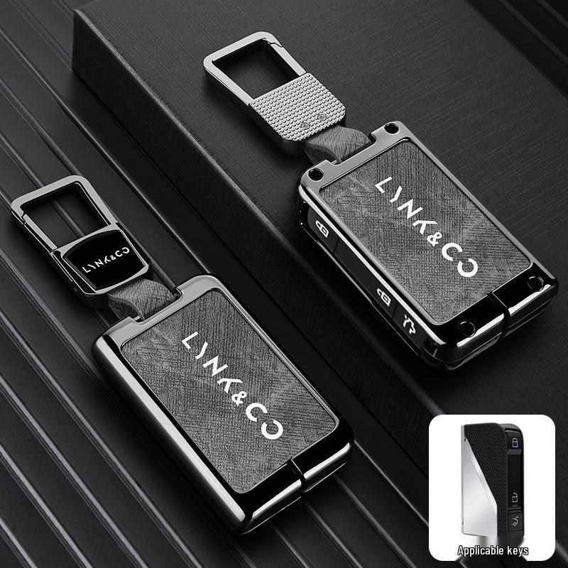 Key Case for Lynk & Co Models 01, 02, 03, 05, 06 (2021) - Car Shell Buckle