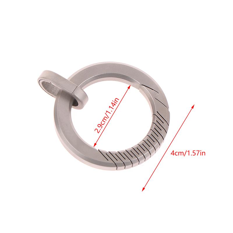 Titan Legierung Schlüsselbund Männer Schlüsselbund Multifunktions Schnalle Persönlichkeit