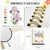 Beginner Watercolor Painting Coloring Book Floral Cotton Pulp Paper