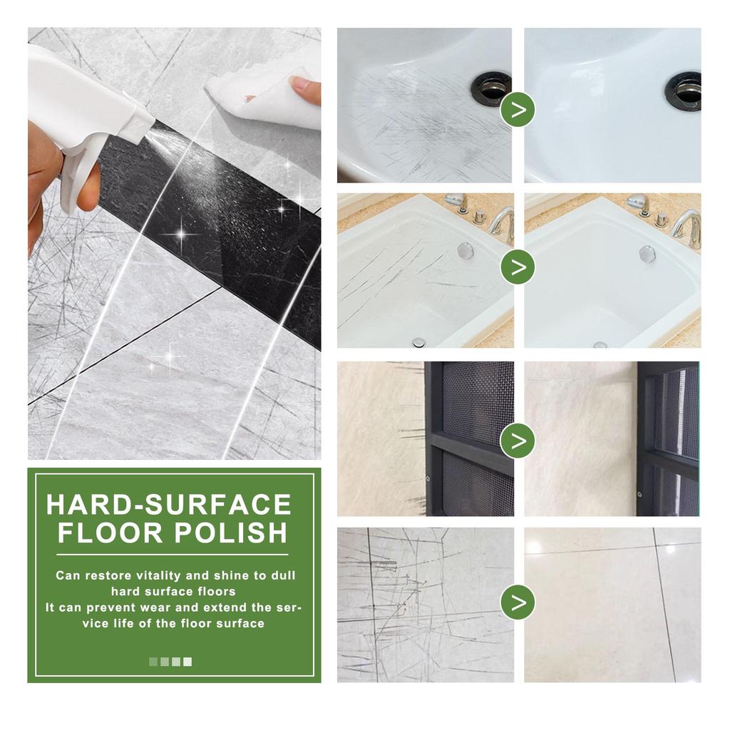 Jakehoe Stein- & Fliesenpolitur 100ml | Stellt Glanz wieder her, Entfernt Flecken von Küchenarbeitsplatten, Badezimmerböden & Toiletten