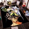 Anime Character Print Carpet with Multicolor Design for Living Room Suitable for use as an anti-slip for living room bedroom sofas