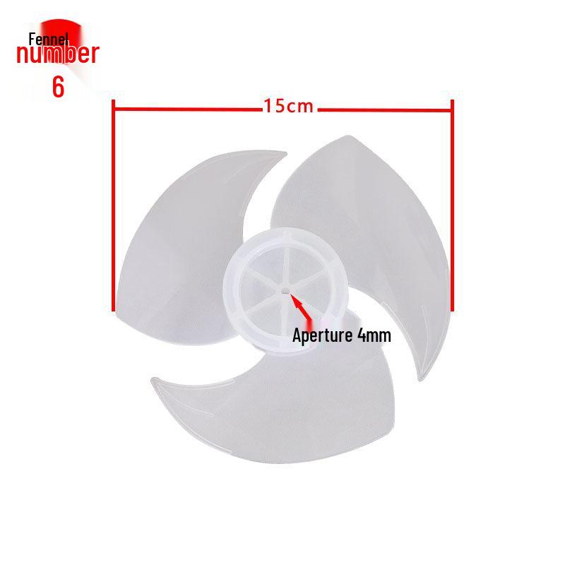 Universal Turbo Fan Blades - 150/170/180mm for Floor Standing Circulation Fans
