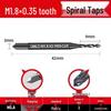 Cobalt Nitride Spiral Tap for Stainless Steel (Drill Bit: M4, M5, M6, M8, M10)