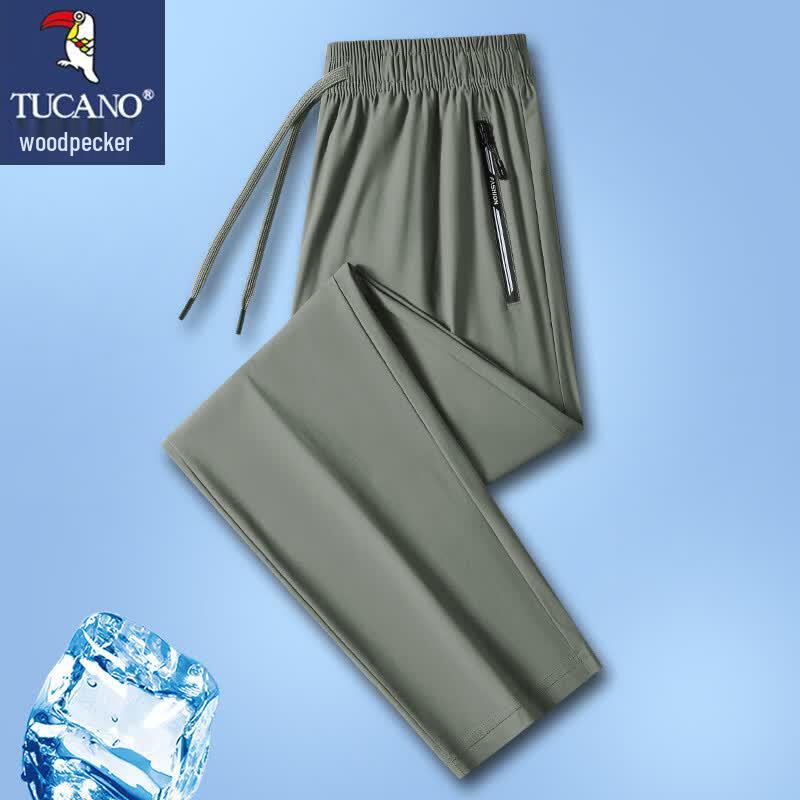 Tucano Men's Summer Ice Silk Casual Sports Pants
