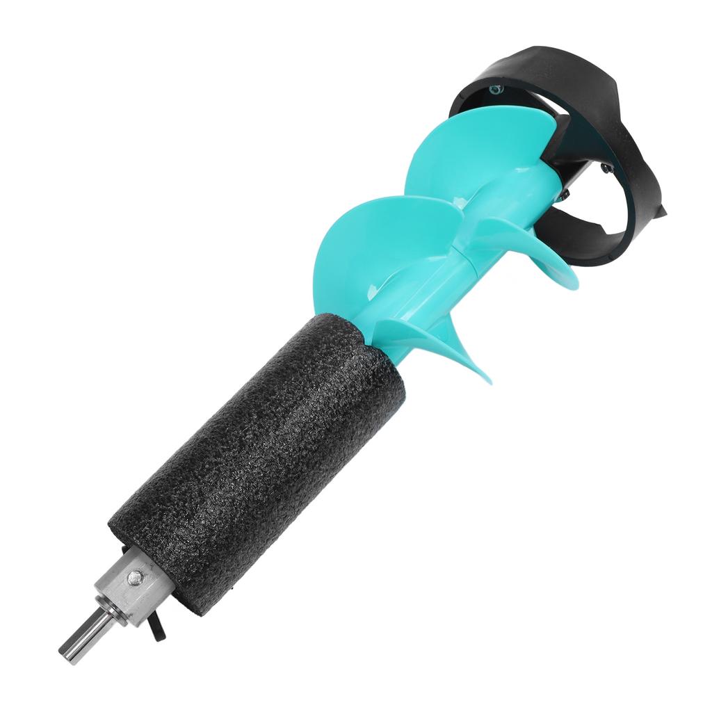 6in Electric Ice Auger Kit Incisive Blades Impact Resistant Ice Drill Auger with Positioner for