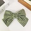 Bow hairpin ribbon hair accessories Korean temperament hair girl top clip headdress.
