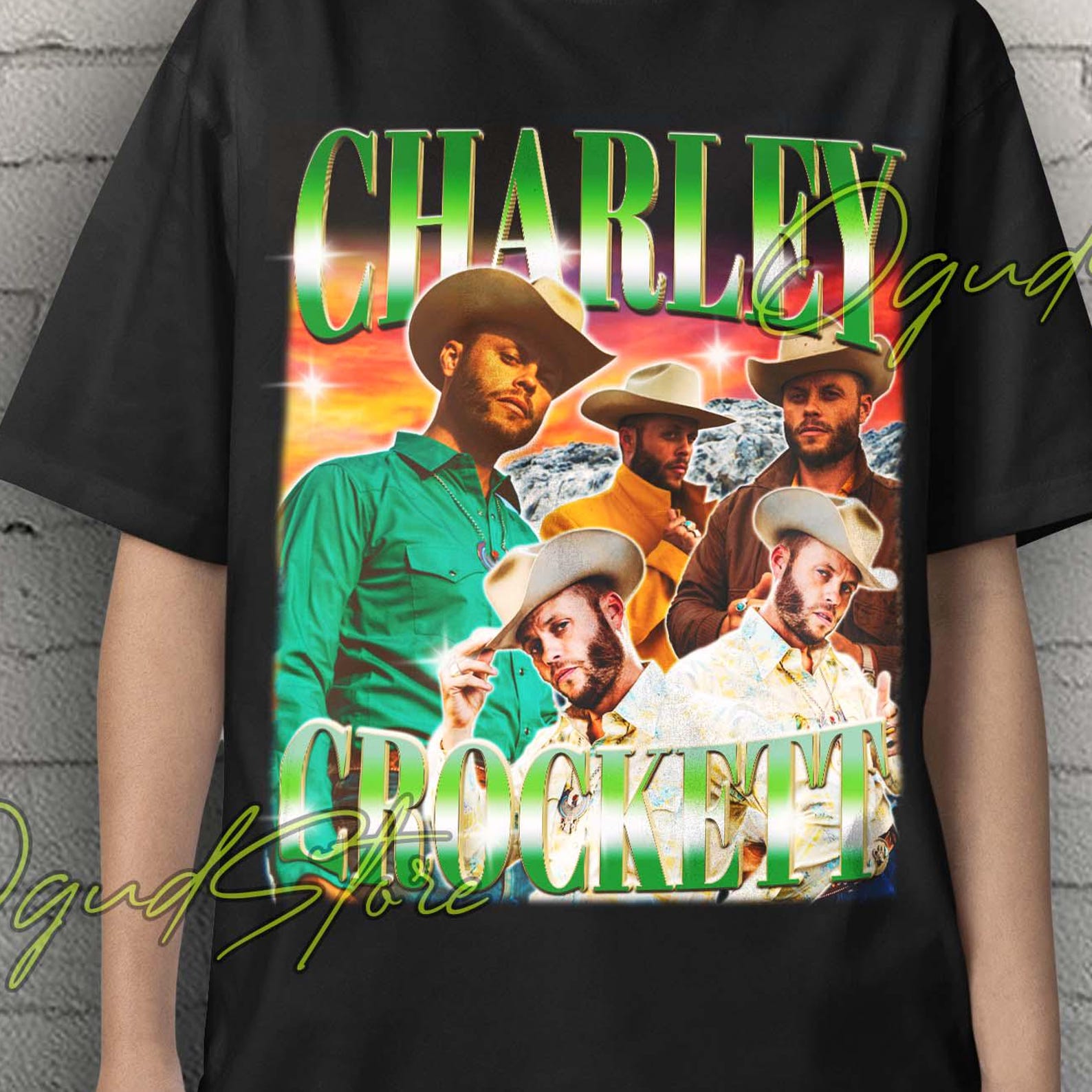 Charley Crockett, Charley Crockett Shirt, Charley Crockett Merch, Charley Crockett Tour, Charley Crockett Fan Tees, Charley Crockett Poster 4XL