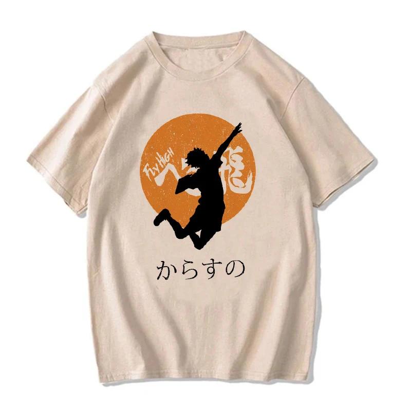 New Oya Oya Oya Tshirt Haikyuu T Shirt Kuroo Anime Shirt Fly High Tees Cool Karasuno Japanese Cartoon T-shirt Tops Unisex