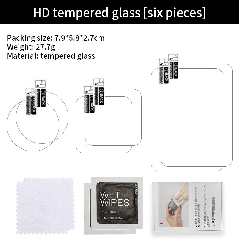For DJI Action 5 Pro Tempered Glass Film Lens Film Film Screen Protector for Action 5 Pro Camera Accessories