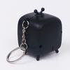 Chaveiro Micro TV Retrô Tela Luminosa Design Vintage Chaveiro com Efeitos Sonoros Clássicos Acessórios para Mochila
