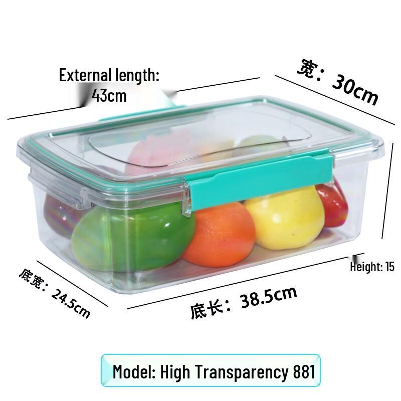 Hongqisheng Clear Kitchen Spice Storage Boxes
