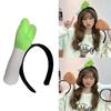 Cartoon Plush Hairhoop Lovely Spoof Hairband Novelty Cosplay Costume Party Props Headdress Adult Kids Fun Accessories