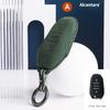 Alcantara Car Key Case Cover Shell Remote Buttons For Peugeot 408 508 3008 5008 2008 Suede Keychain Protectors Accessories