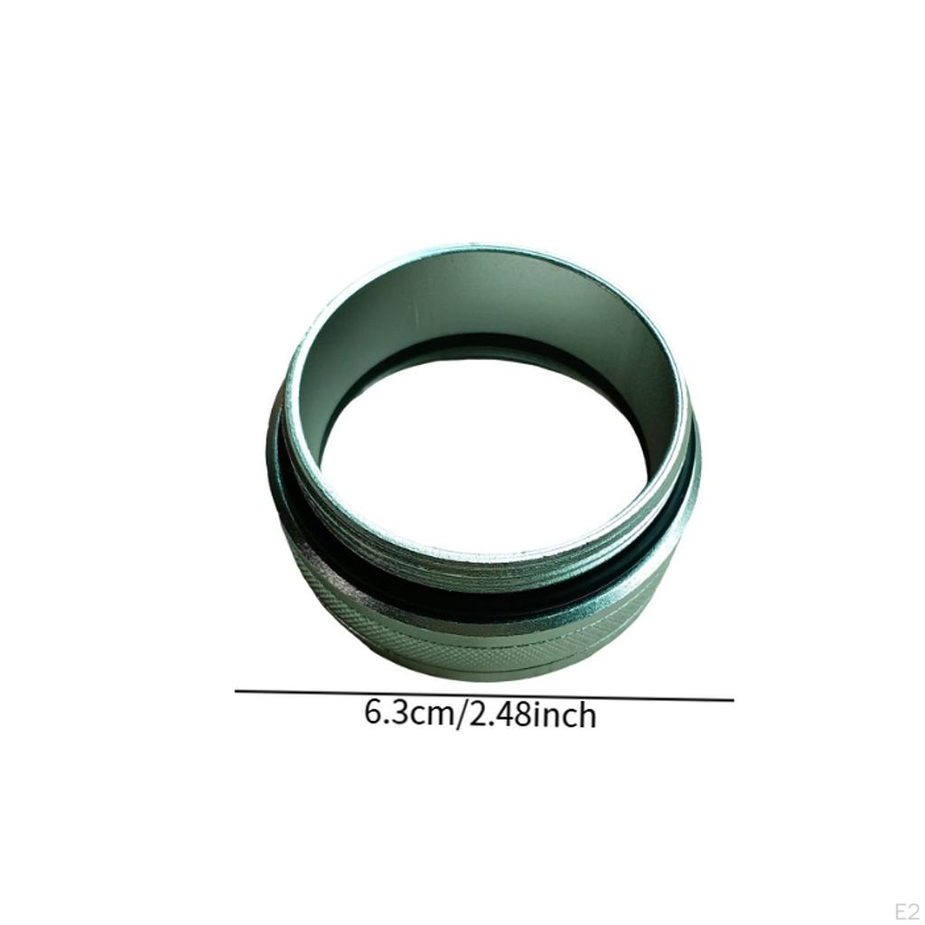 Grease Tool Adapter for Manual Electric Replacement Sturdy Metal Compact Multipurpose 64mm to