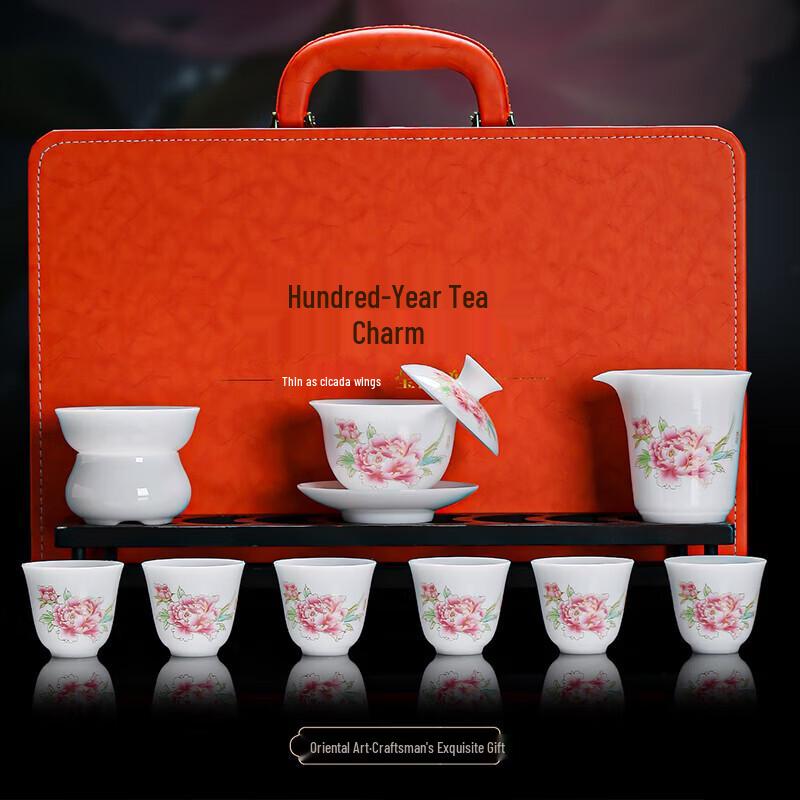 Tang Hui Ice Jade Porcelain Kung Fu Tea Set