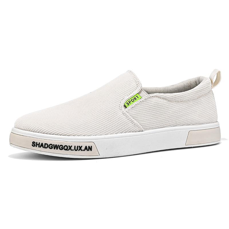 Men's shoes summer new breathable canvas shoes casual lazy non-slip sports casual shoes