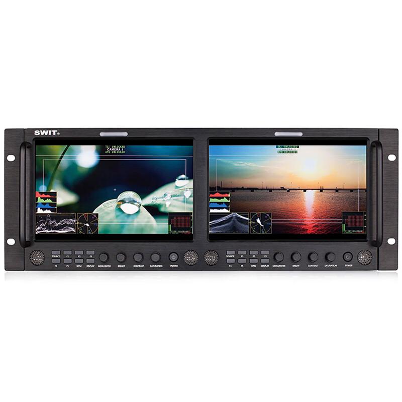 SWIT M-1093F 9-inch Dual Full HD Rack Mount Monitor