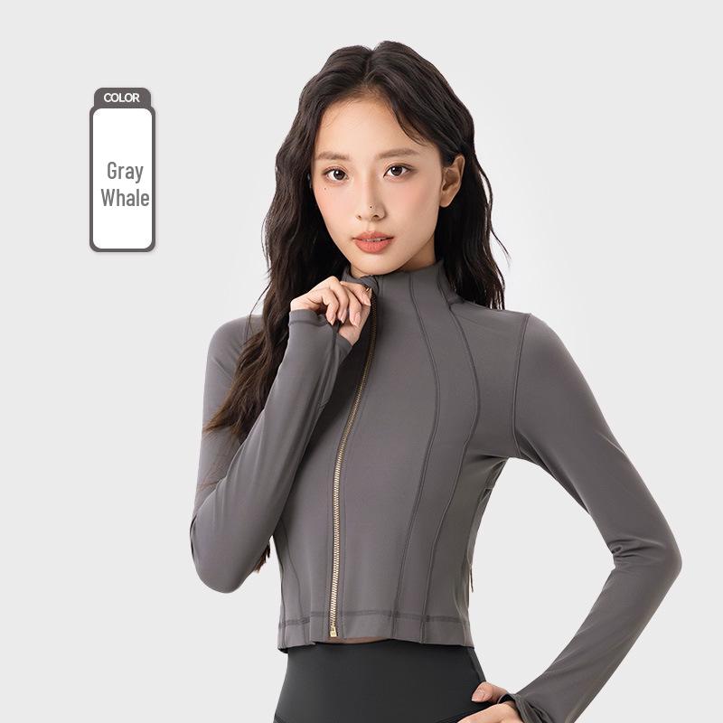 Women's Windproof Slimming Long Sleeve Yoga Jacket