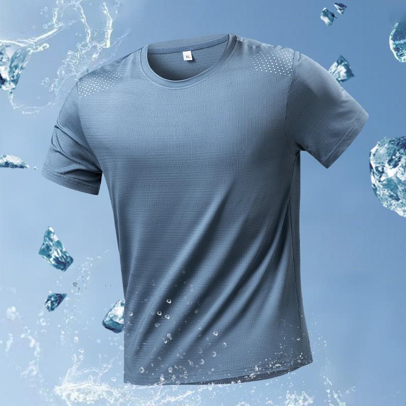 Men's Summer Casual Loose Short Sleeve T-Shirt Breathable T-Shirt