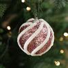 8cm Sequins Christmas Ball Pendant Cartoon Merry Christmas Tree Decor  Hotel Office Decor