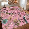 Large Carpet Plants Flowers Bohemian Style Carpet Home Decoration Carpet Sofa Coffee Table Mat, Bedroom Bedside Mat Floor Mat