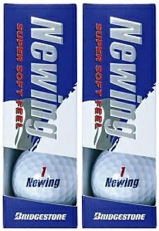 

Golf Ball Newing SUPER SOFT FEEL (2 SleevesWhite)