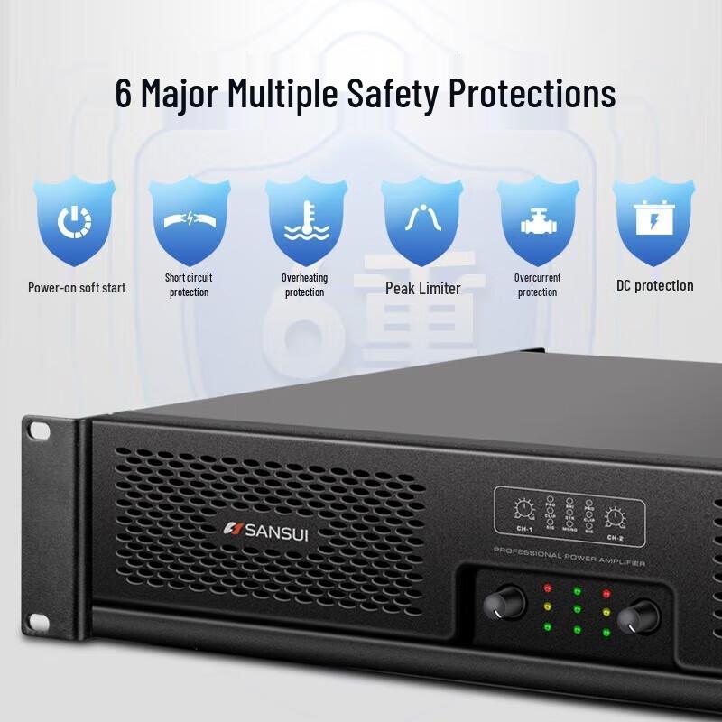 SANSUI XL400 High-Power Professional Amplifier