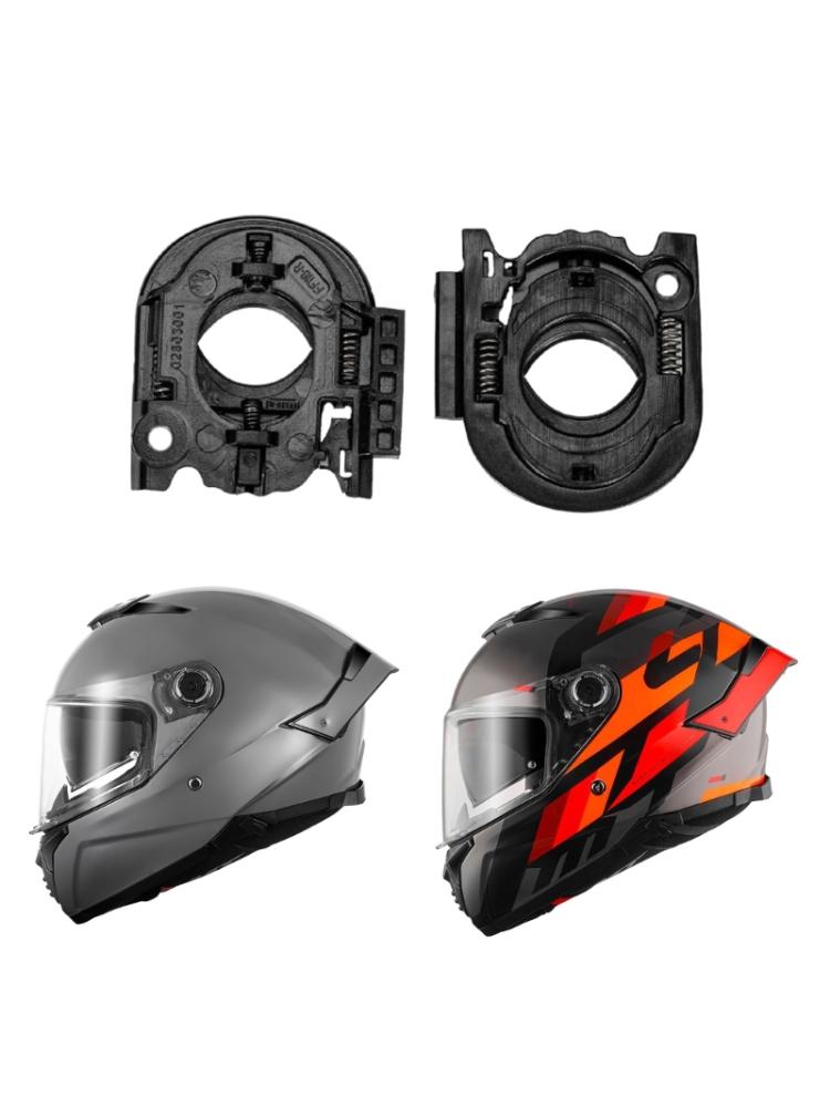 Flip Up Helmet Shield Base Holder 1 Pair Replacement Parts for MT 4 Windscreen Holder Base Visors Parts