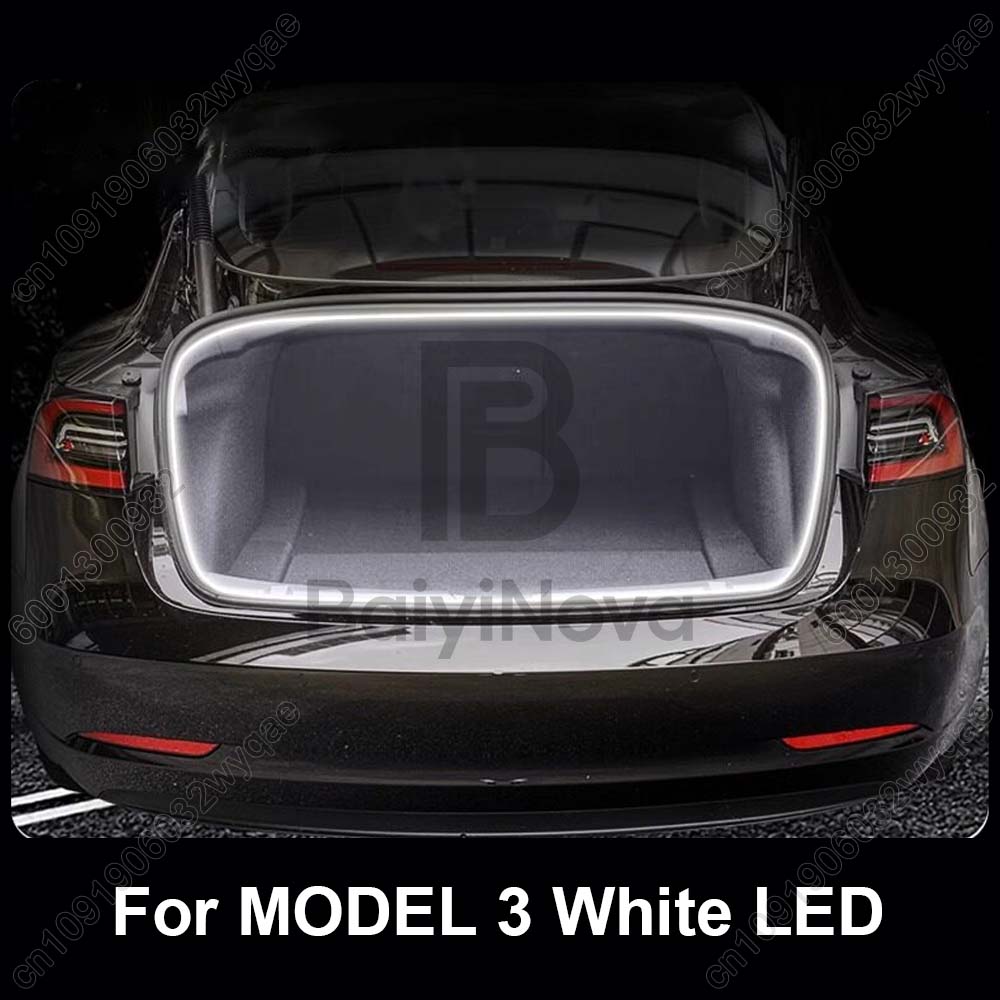 Car Trunk light For Tesla NEW Model 3 highland 2024 2025 Interior atmosphere light Rear Tail box lighting Auto Accessories