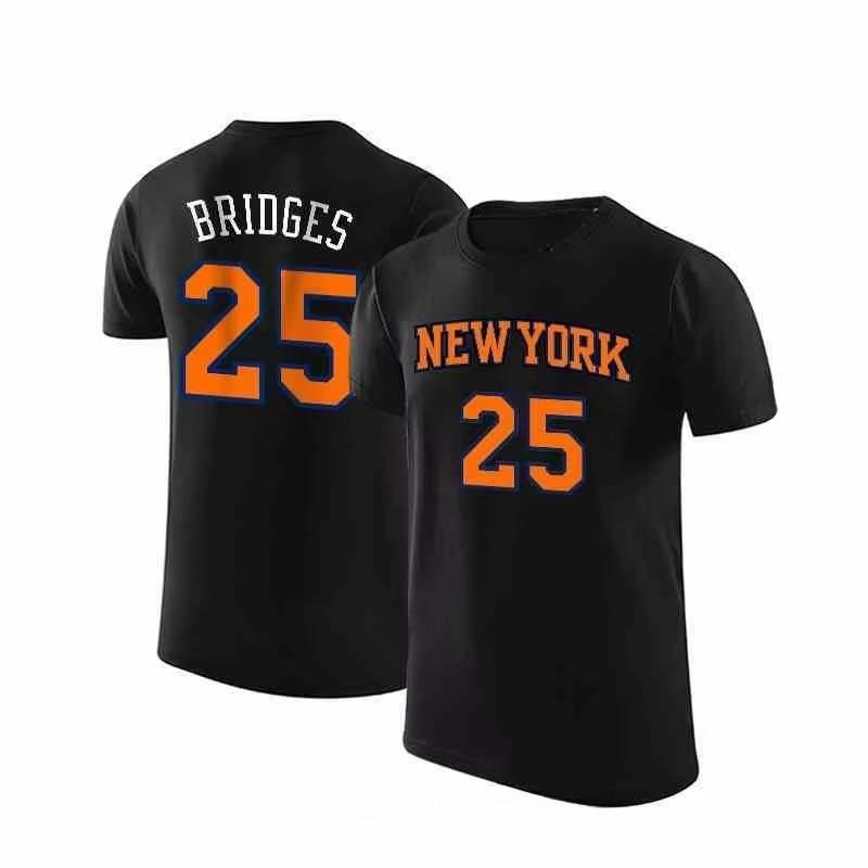 Jalen Brunson 11 Sweatshirt Jersey Tshirt New York Team 2026 New 100cotton Unisex Basketball Fashion Sports Breathable Shirt Tee