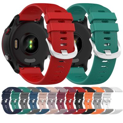18mm Armband Für Garmin Forerunner 255S Silikon SmartWatch Band Handgelenk Strap Armband Für Garmin Forerunner 265S