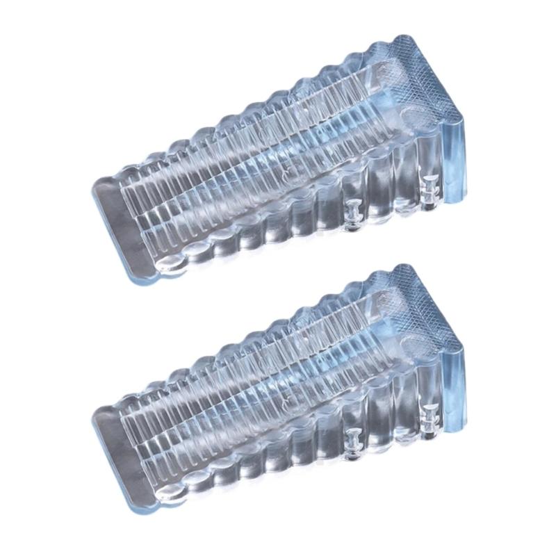 2Pcs Door Stops Rubber Door Stoppers Rubber Anti Collision Safety Door Stoppers Door Joints For Household Hardware Tool