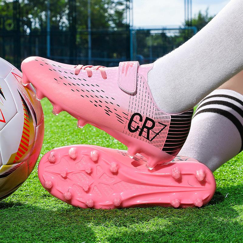 Çocuklar İçin Düşük Bilekli Futbol Ayakkabıları Tf Ag Çivili Cr7 Tarzı