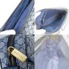 Used CELINE Shoulder Bag Macadam CE00/24 canvas/leather Navy casual