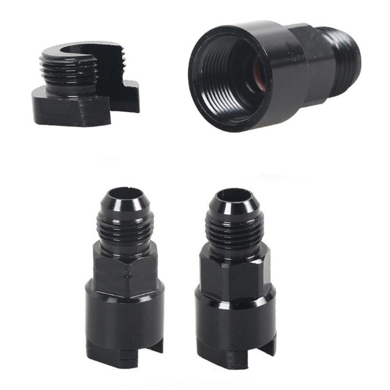 AN6 AN8 Male Flares To 5/16" 3/8" Fuel Hardlines Tube Fitting Adapter Connector For 5/16" 3/8" Tube