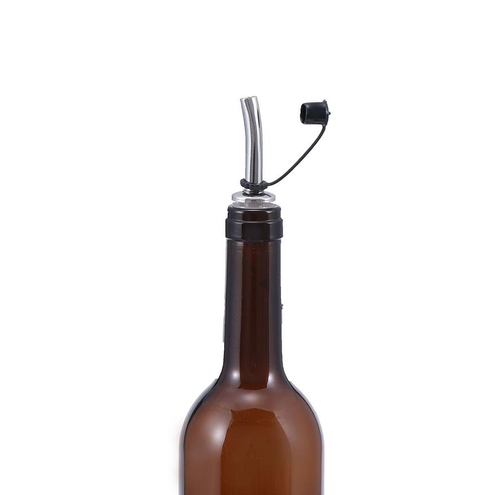 

Household Stainless Steel Bar Acces Red Wine Pot Oil Bottle Cork with Stopper Mouth Spout Pourer