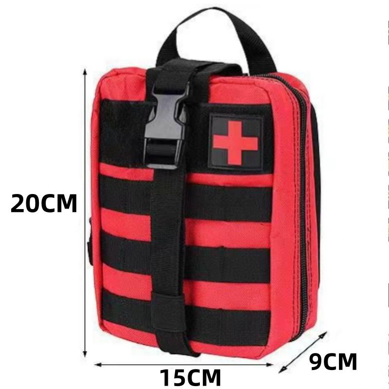 Portable Tactical First Aid Kit Medical Bag For Hiking Travel Home Emergency Treatment Case Survival Tools Military Pouch