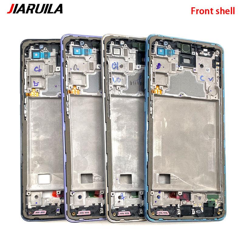 New Front Housing LCD Display Frame For Samsung A02 A02s A12 A22 A32 A52 A52s A72 4G 5G Housing Middle Frame Bezel Plate Cover