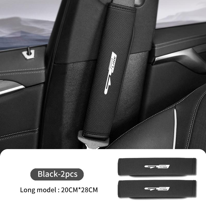 Car Safety Belt Shoulder Pad Seatbelt Protection Cover For KIA K5 K2 Optima Soul Spectra Niro Cadenza Sephia Carens