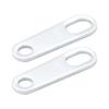2PCS Universal Motorcycle Turn Signal Lights Brackets Motorbike Indicator Lamps Holder Fork Lamp Mount Clamps Metal Accessories