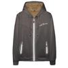European & American Men's Thick Fleece Hoodie - OZON Hooded Loose Jacket, Baseball Style